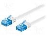 Goobay Cablu patch cord, Cat 6a, lungime 7m, U/UTP, Goobay - 96358