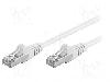 Goobay Cablu patch cord, Cat 5e, lungime 1m, F/UTP, Goobay - 93491