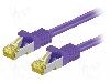 Goobay Cablu patch cord, Cat 6a, lungime 1m, S/FTP, Goobay - 91591