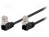 Goobay Patch cord Cat 5e, U/UTP, conexiune 1: 1, 2m, Goobay - 96087