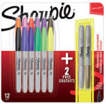 Sharpie Fine Permanent marker készlet 12+2db