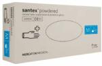 Santex Set 100 Manusi de unica folosinta, Mercator Medical Santex, cu pudra, latex, marimea M
