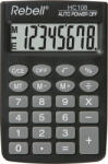 Rebell 8 számjegyes zsebszámológép, gyökvonás, százalékszámítás, 3 memória