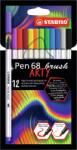 STABILO Pen 68 brush 12 db-os ecsetfilc készlet ARTY MEGSZŰNT