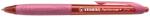 STABILO PERFORMER+ golyóstoll piros tintával, rózsaszín fogózóna