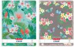 Herlitz Spirálfüzet A4/80 lap, nem lyukasztott, perforált, vonalas, Ladylike