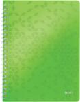 Esselte LEITZ WOW spirálfüzet, A4, vonalas, zöld (46370064 helyettesítője)