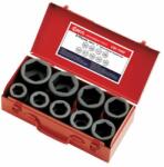 Genius Tools légkulcsfej készlet, metrikus, 1", 9 darabos (CM-809M) (CM-809M)