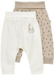 BabyCosy Set 2 pantaloni bebe unisex Girafa, BabyCosy, 100% bumbac organic (Marime: 9-12 luni) (BC-CSY5628-9)