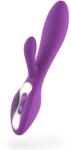  Vibrator Rabbit Breeze, 9 Moduri Vibratii, Silicon, USB, Mov, 20.1 cm, Mokko Toys Vibrator