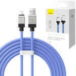 Baseus Cablu de incarcare rapida Baseus USB-A la Lightning CoolPlay Series 2m, 2.4A (albastru) (048727)