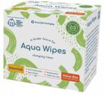 Aqua Wipes Șervețele 100% biodegradabile, 99% apă, 12x56 buc = 672 buc (AGSAQW56F12P)