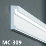 Elite Decor Prestige Decor homlokzati díszléc LED rejtett világításhoz (MC-309) védőbevonattal (MC-309)