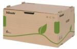 Esselte Container pentru arhivă, carton reciclat, capac cu deschidere frontală, ESSELTE „Eco, maro