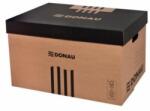 DONAU Cutie de arhivă cu capac detașabil DONAU maro 545×363×317 mm