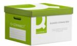 Q-CONNECT Cutie de arhivare cu capac detașabil Q-CONNECT verde 515x305x350 mm