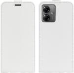  Husa rabatabila Motorola Moto G14 alba