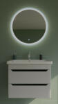TMP cabinets SHARP 65 fali függesztett fürdőszobabútor 65 cm Sanovit Soft 13065 porcelán mosdókagylóval (00401202)