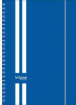  Naptár, tervező, A5, heti, DAYLINER, "InSpiral", fehér-kék (CONSA5HFK)