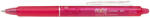  Rollertoll, 0, 35 mm, törölhető, nyomógombos, PILOT "Frixion Clicker", rózsaszín (COPFCR07R)