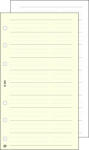  Kalendárium betét, telefon bianco, "L", SATURNUS, chamois (CONKL320)