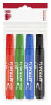 ICO Flipchart marker készlet, 1-3 mm, kúpos, ICO "Artip 11 XXL", 4 különböző szín (COTICA11XV4)