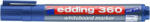 edding Tábla- és flipchart marker, 1, 5-3 mm, kúpos, EDDING "360", kék (4-360003)