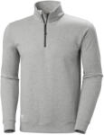 Helly Hansen CLASSIC FÉLCIPZÁRAS PULÓVER, szürke új, 2XL (79325_930-2XL)