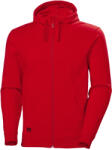 Helly Hansen CLASSIC CIPZÁRAS KAPUCNIS PULÓVER, piros, 5XL (79328_220-5XL)