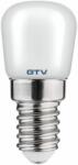 GTV LED izzó E14 2W 180lm 4000K, parfümizzó méret, 360°, GTV (LD-E14S2WE0-40) (GTV-LD-E14S2W0-40)