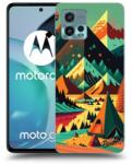 Picasee Husă neagră din silicon pentru Motorola Moto G72 - Colorado