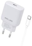 Beline BLNCW25C hálózati töltő 1xUSB-C csatlakozóval és Type-C - Type-C kábellel 25W GaN fehér