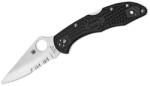 Spyderco Delica 4 Cuțit de buzunar ușor 7, 5 cm negru, FRN