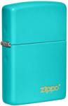 Zippo Brichetă Zippo Flat Torquoise Zippo Logo 49454ZL 49454ZL Bricheta