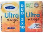 CARIN Absorbante igienice, 20 buc - Carin Ultra Wings 0% Perfume Duo 20 buc