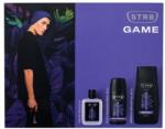STR8 Game set cadou Lotiune dupa ras 50 ml + deodorant 150 ml + gel de duș 250 ml pentru bărbați