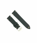  Curea piele neagra, vintage, Rally 22mm - 4350122 - ceas-shop