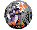 Godan Happy Halloween Haunted House fólia lufi 46 cm (MLG449496)