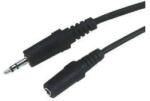  Cablu prelungitor jack 3.5mm tata, la jack 3.5mm mama, 1.8m, L102179
