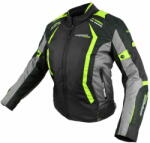  Cappa Racing Női moto kabát AREZZO textilní fekete/zöld XL