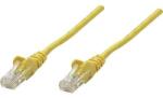 Intellinet RJ45-ös patch kábel, hálózati LAN kábel CAT 5e SF/UTP [1x RJ45 dugó - 1x RJ45 dugó] 7.50 m Sárga Intellinet