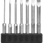 Donau Elektronik 7 részes mini bit szortiment, egyenes pengéjű hosszú kivitel, 1-4 mm/45 mm, Donau MBS70 - conrad