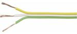 TRU COMPONENTS Lapos vezeték, 3 x 0, 14 mm, sárga/fehér/zöld 25 m, Tru Components