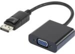 Renkforce DisplayPort - VGA átalakító adapter, 1x DisplayPort dugó - 1x VGA aljzat, aranyozott, fekete, Renkforce - conrad
