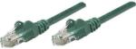 Manhattan RJ45-ös patch kábel, hálózati LAN kábel CAT 6 U/UTP [1x RJ45 dugó - 1x RJ45 dugó] 3 m Zöld Intellinet