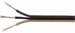 TRU COMPONENTS Lapos vezeték, 3 x 0, 14 mm, világosbarna/fekete/sötétbarna, 25 m, Tru Components