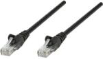 Intellinet RJ45-ös patch kábel, hálózati LAN kábel CAT 6 S/STP [1x RJ45 dugó - 1x RJ45 dugó] 1 m Fekete Intellinet