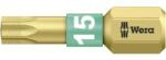 Wera Gyémántbevonatos ötvözött szerszámacél Torx BIT, T 15 Wera 867/1 BDC TX15X25 05066102001 - conrad