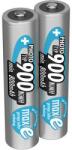 Ansmann Mikroceruza akku AAA NiMH, 1, 2V 900 mAh, 2 db, Ansmann Photo maxE HR3, HR03, UO100557, DC2400, DC2400B4N, LR03