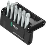 Wera Edzett, ötvözött szerszámacél 6 részes Torx BIT készlet, Wera 867/4 Z Mini-Check TX 05056472001